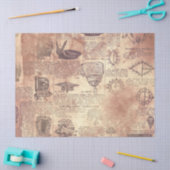 Papier Serie Ephemera Bedrukt Design 15 (Craft)
