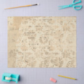 Papier Serie Ephemera Bedrukt Design 17 (Craft)