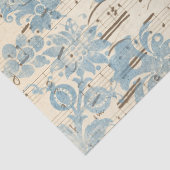 Papier Serie Ephemera Blauw Ontwerp 12 (Detail)