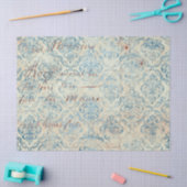 Papier Serie Ephemera Blauw Ontwerp 16 (Craft)