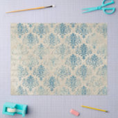Papier Serie Ephemera Blauw Ontwerp 19 (Craft)