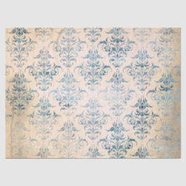Papier Serie Ephemera Blauw Ontwerp 3
