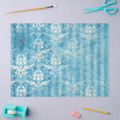 Papier Serie Ephemera Blauw Ontwerp 5 (Craft)