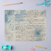 Papier Serie Ephemera Blauw Ontwerp 9 (Craft)