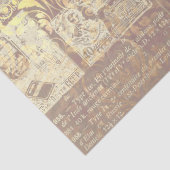 Papier Serie Ephemera Gold Ontwerp 11 (Detail)