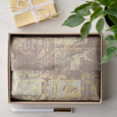 Papier Serie Ephemera Gold Ontwerp 11 (Geschenk)