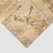 Papier Serie Ephemera Goud Ontwerp 16 (Detail)