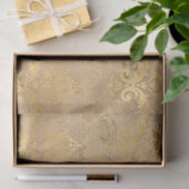 Papier Serie Ephemera Goud Ontwerp 19 (Geschenk)