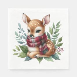 Papier servet rustieke herfst Baby shower servette