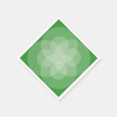 Papier servet - snijcirkels (Hoek)