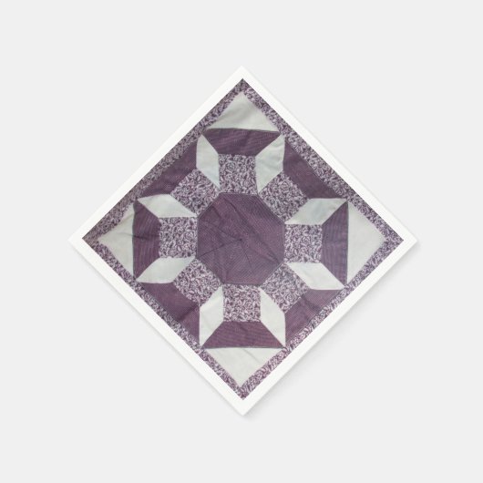 Papier servet - spillen van het loopvlakpatroon (Hoek)