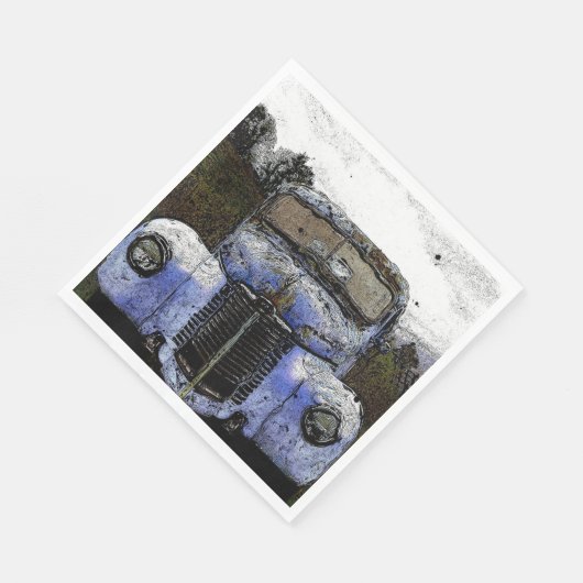 Papier servet  Truck (Hoek)