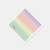 Papier servetten, pastel servet (Hoek)