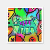 Papier servetten, whisky Dog Napkins Servet (Voorkant)