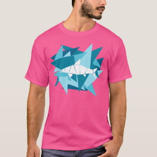 Papier Shards Origami Ichthyosaurus T-shirt