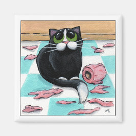 Papier Shredder - Kat Magnet