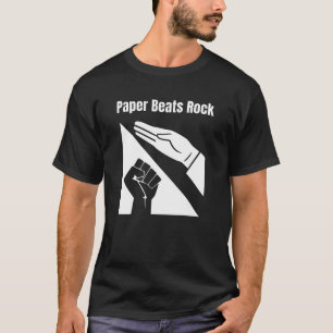 Papier Slaat Steen T-Shirt