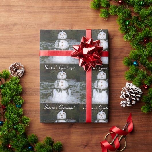 Papier Sneeuwdame met Spruce Sjaal (Feestdagen Geschenken)