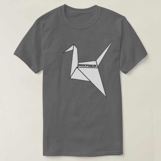 Papier Swan Gevangenis Break T-shirt (Design voorkant)