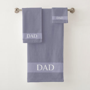 Papier tekst op Roman zilver grijs Shades Bad Handdoek