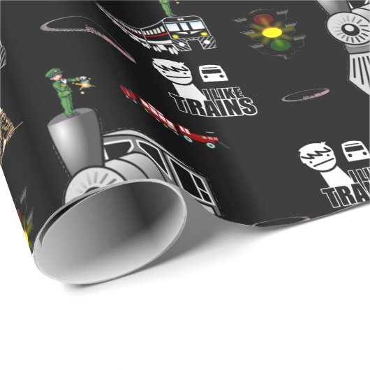 Papier Treinen inpakken (Rol Hoek)