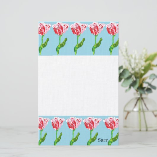 Papier : Tulpen (Staand voorkant)