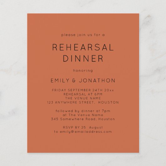 PAPIER | Uitnodiging tot heroefening van terracott Flyer (Voorkant)