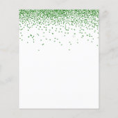 PAPIER | Uitnodiging voor groene feestdagen in Gli Flyer (Achterkant)