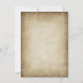  papier - Uitnodigingen voor rigoureus landhuwelij (Achterkant)