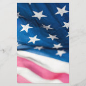 PAPIER US Flag Veteran Memorial Service Flyer (Achterkant)