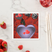 Papier-Valentijnsdag Napkins Servet (Insitu)