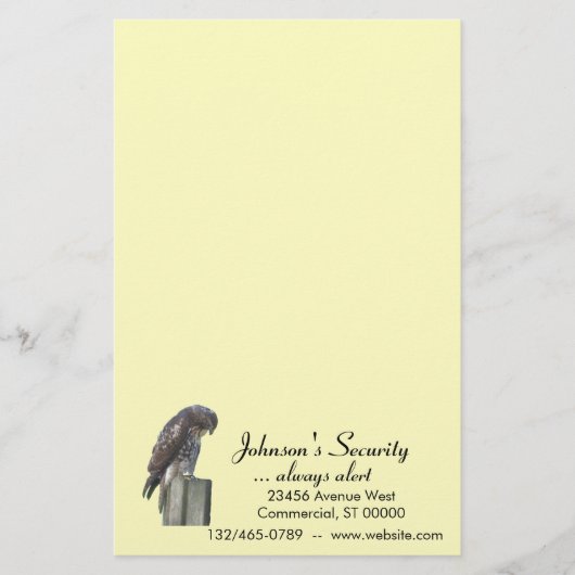 Papier - valk (Voorkant)