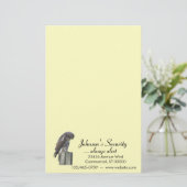 Papier - valk (Staand voorkant)