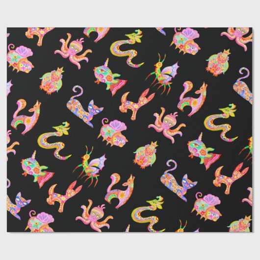 Papier van Alebrijes (Vlak)