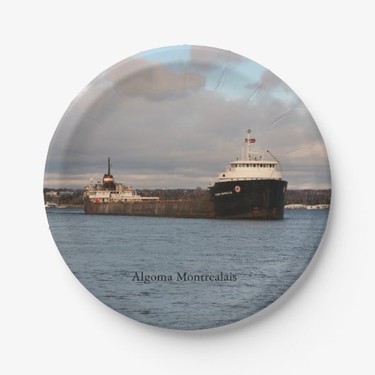 Papier van Algoma Montreal ais bord (Voorkant)