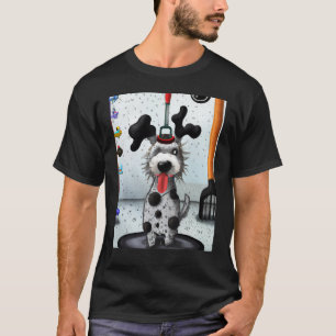 Papier van Dalmatische hondenfoto's T-shirt