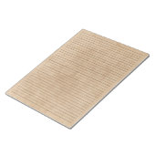 Papier van de Academie - achtergrond Tan Notitieblok (Schuin)