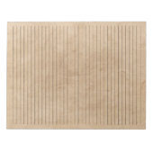 Papier van de Academie - achtergrond Tan Notitieblok (Voorkant)