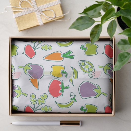 Papier van de Garden Party Veggies
