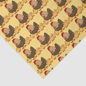 Papier van de illustratie van kippen (Detail)