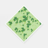 Papier van de papiermakerij Napkins-Saint Patrick' Servet (Hoek)