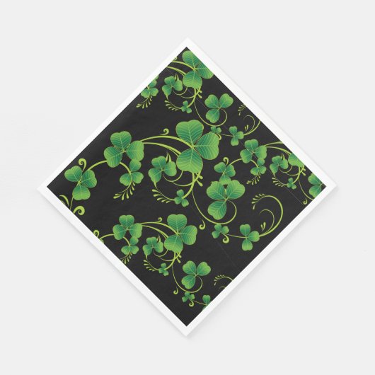 Papier van de papiermakerij Napkins-Saint Patrick' Servet (Hoek)