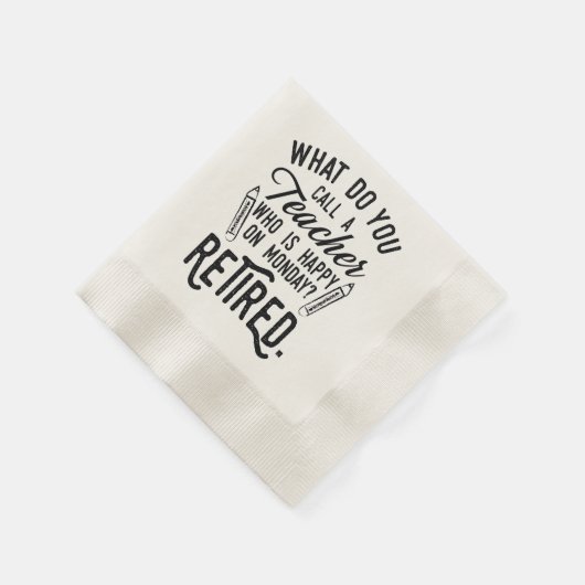 Papier van de Partij voor Pensionering in ruste, h Servet (Hoek)