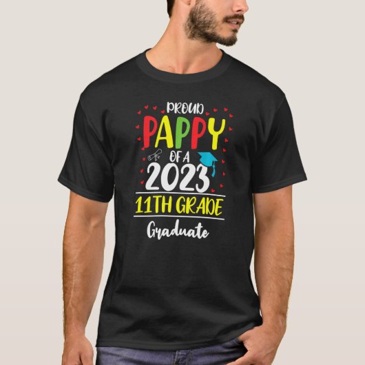 Papier van de soort Afstuderen van de 11e klasse 2 T-shirt (Voorkant)