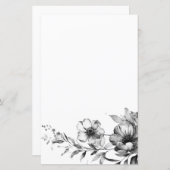 Papier van de soort "zwart-wit" (Voorkant / Achterkant)