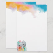 Papier van flessenpapierwaren (Voorkant / Achterkant)