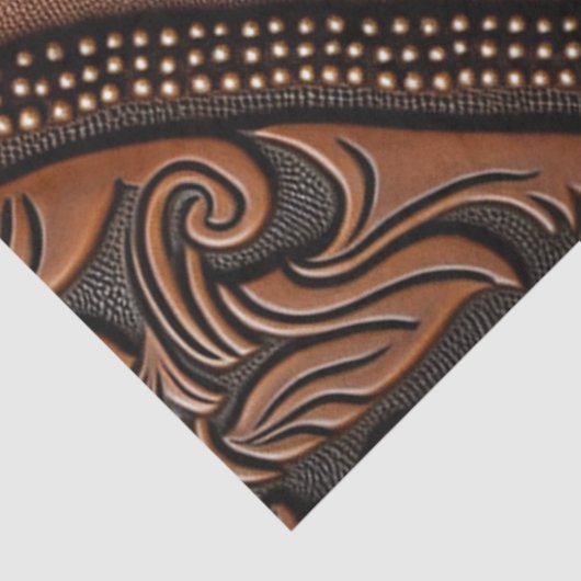 Papier van gekookt leder (Detail)