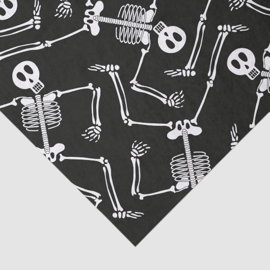 Papier van het gehakte skeletpatroon (Detail)