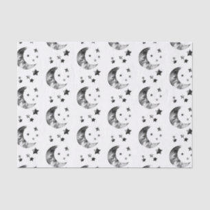 Papier van het moon en sterren