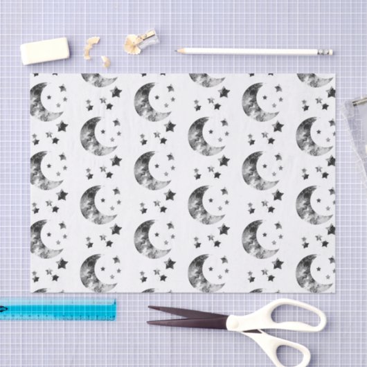 Papier van het moon en sterren (Craft)